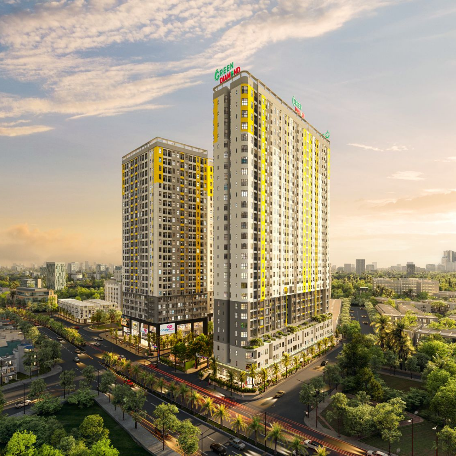Hoài Phong Bcons_Green Diamond