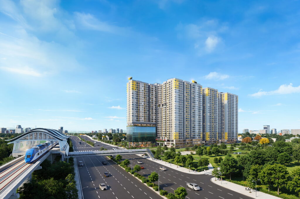 tiện ích ngoại khu Bcons Newsky